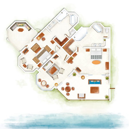2-Bedroom Luxury Family Suite