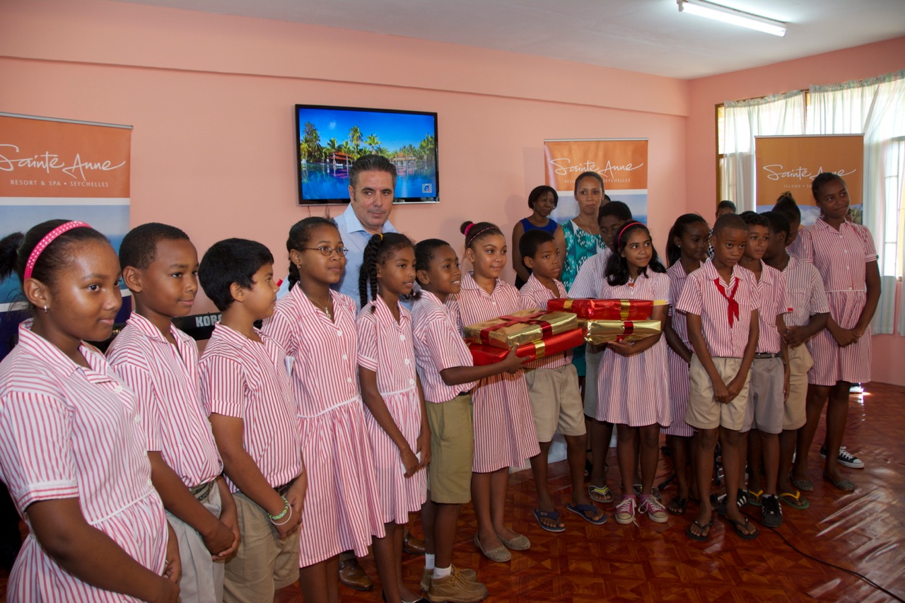 Education of children in the Seychelles - Sainte Anne
