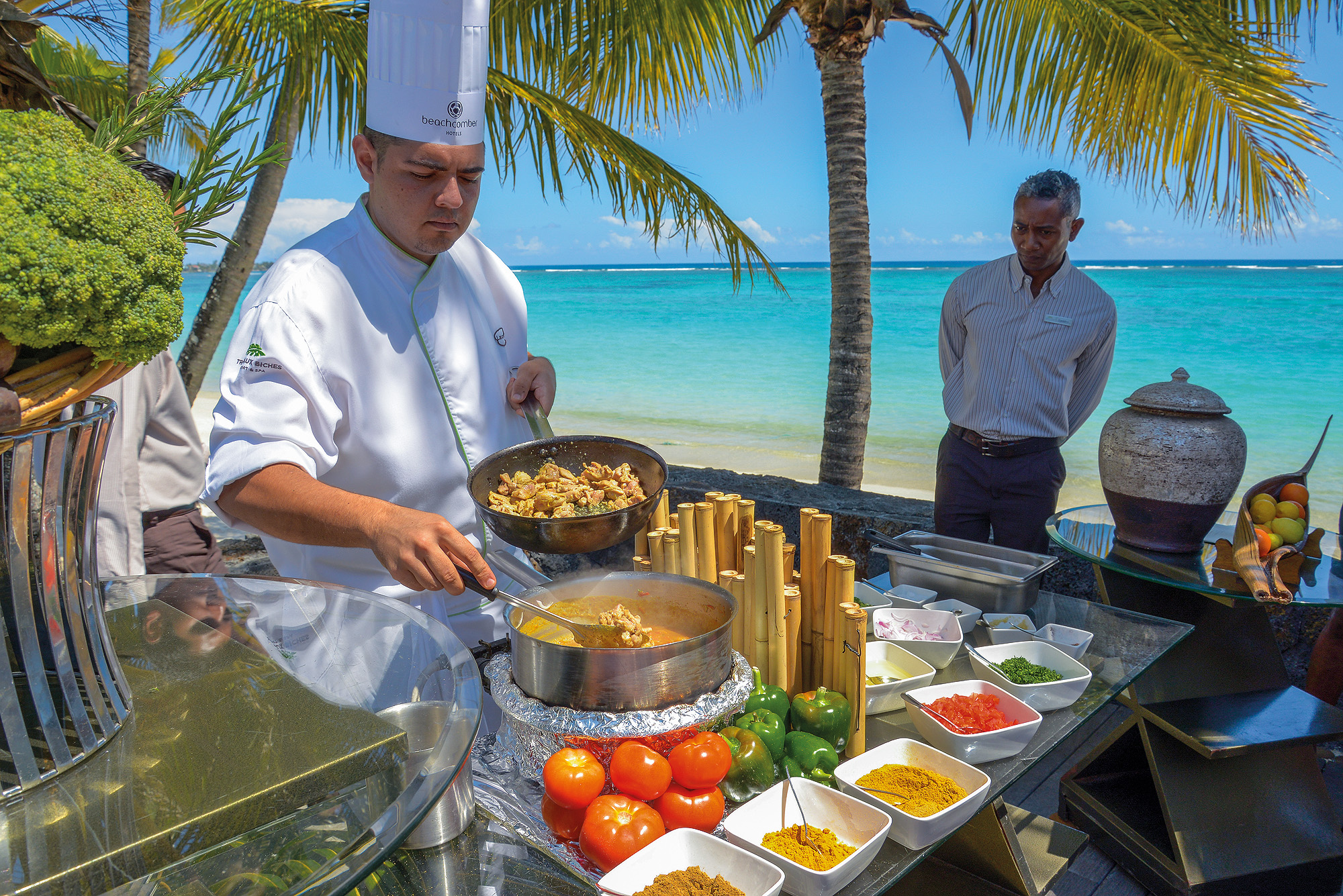 Cooking classes at the Trou aux Biches Mauritius