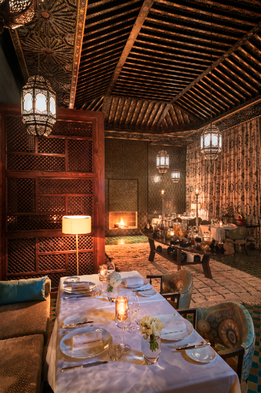 Al Ain Restaurant, the 'Source' - Royal Palm Marrakech - Morocco