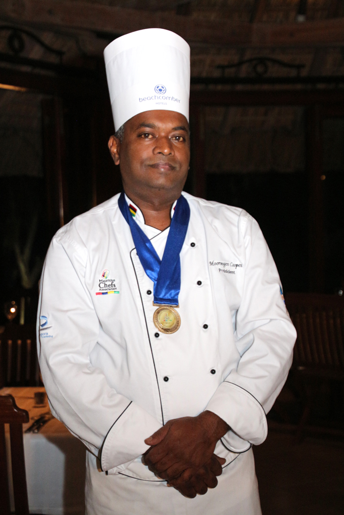 Chef Mooroogun Coopen - Le Canonnier - Mauritius