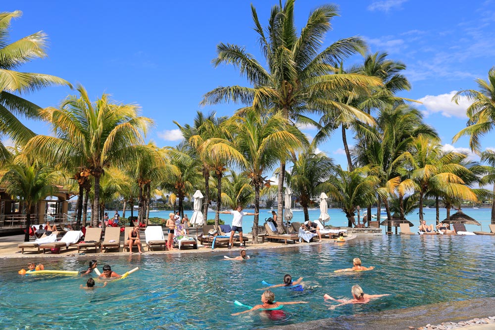Aquagym - sports - Le Mauricia - Beachcomber - Mauritius