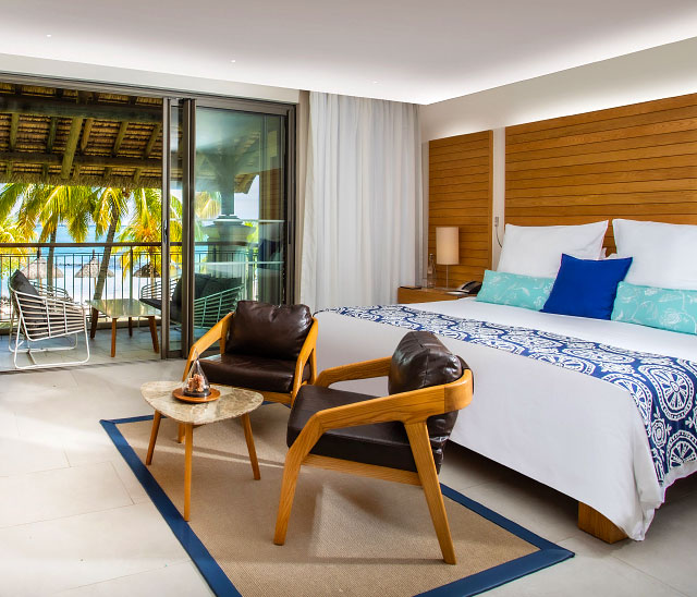paradis beachcomber 2bedroom ocean beachfront family suite ile maurice