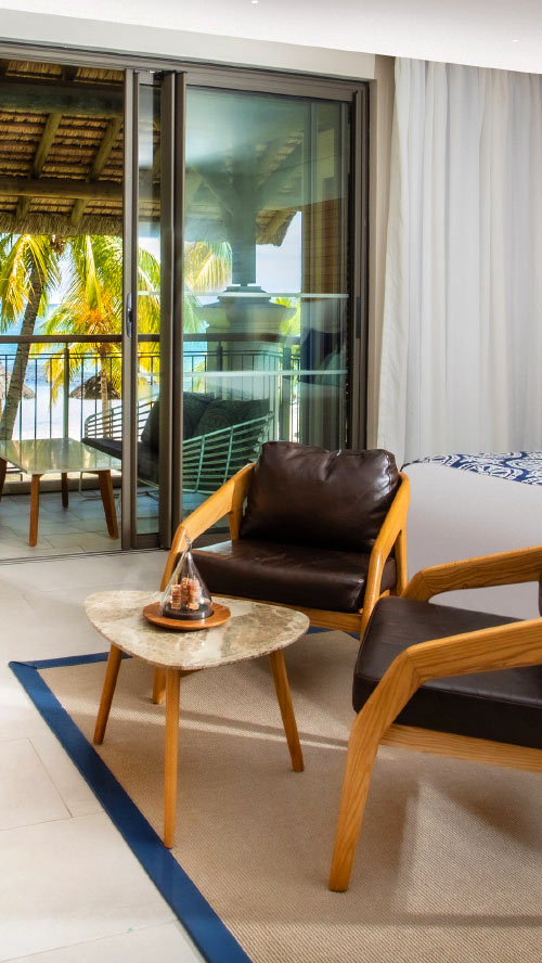 2-Bedroom Ocean Beachfront Family Suite - Rooms - Paradis Beachcomber Golf Resort & Spa