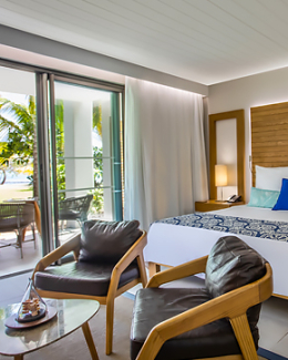 2-bedroom paradis family suite beachfront
