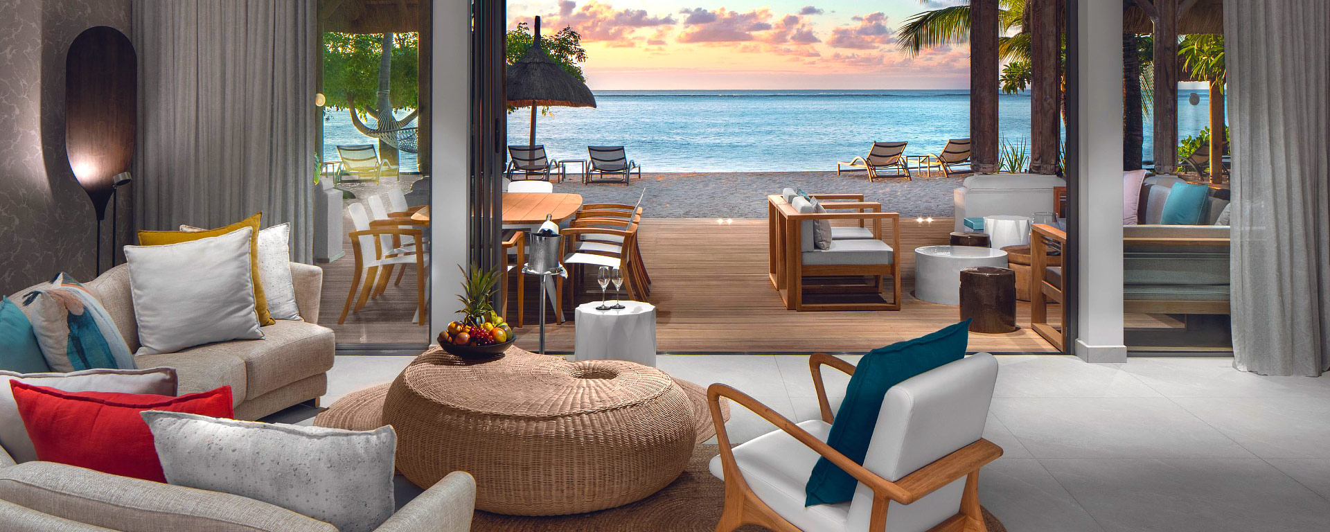 Paradis Beachcomber rooms in Mauritius